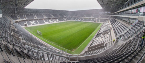 Die Raiffeisen Arena auf der Linzer Gugl wird am Donnerstag gut besucht sein