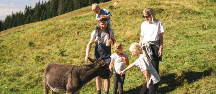 Familienfreundlichkeit wird im Hotel Hasenauer in Hinterglemm groß geschrieben. Von hier aus lässt sich die Bergwelt rundum wunderbar erlebnisreich erkunden.