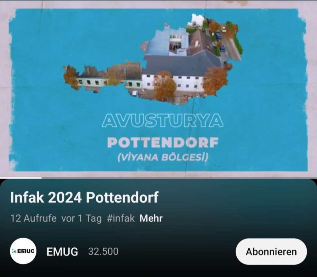 Screenshot vom Werbevideo zur Infak-Spendenkampagne für das Moscheeprojekt in Pottendorf